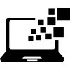 open-laptop-computer-with-pixel-boxes_318-39349 open-laptop-computer-with-pixel-boxes_318-39349